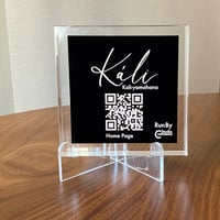 セミオーダー　QRコードアクリルスタンド