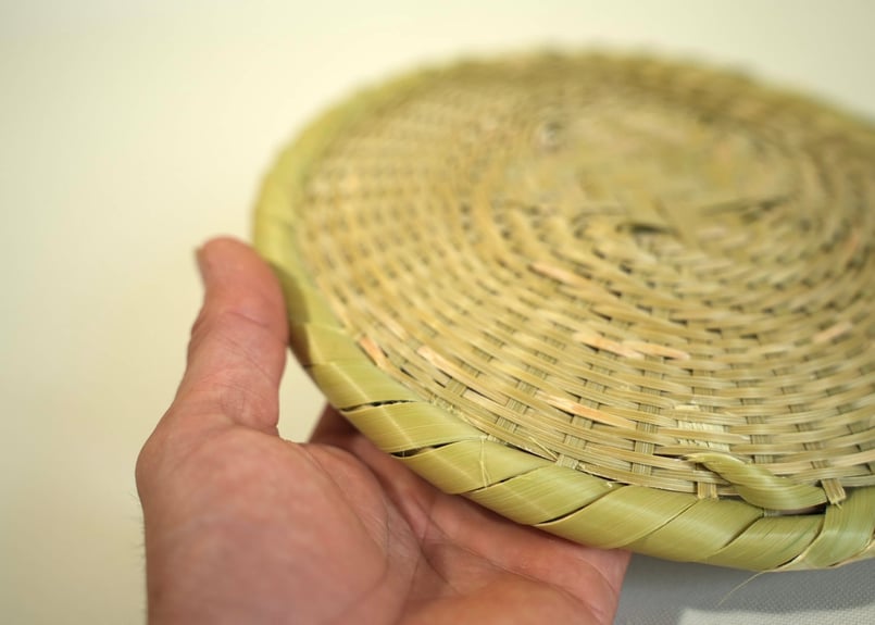 希少 伍竹庵 味噌漉し笊 味噌漉し笊 | 伍竹庵