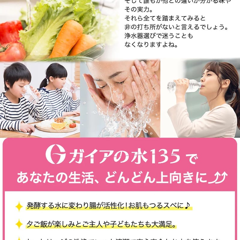 ガイアの水135蛇口用浄水器 ¥20,460 | RILAMOGI 温活サロン