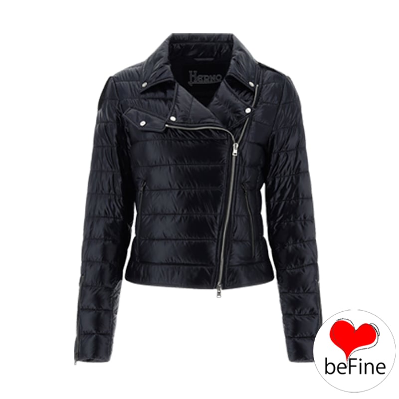 HERNO ライダースジャケット ダウンジャケット ウルトラライト