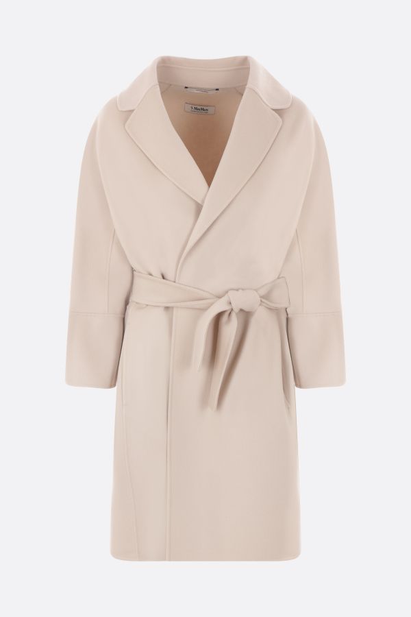 S MAX MARA ARONA ダブルフェイス ウールコート ベルトコート