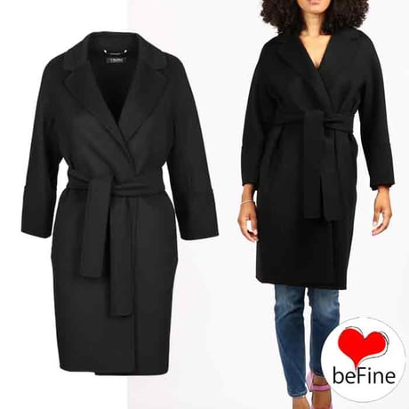 エスマックスマーラ ARONA クチートアマーノ ベルト 黒　42 エスマックスマーラ ARONA クチートアマーノ ベルト 黒 42 エス