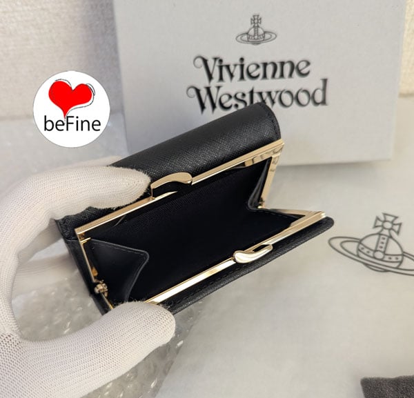 レア品】Vivienne Westwood ディアマンテ ハート オーブ 三つ折り財布