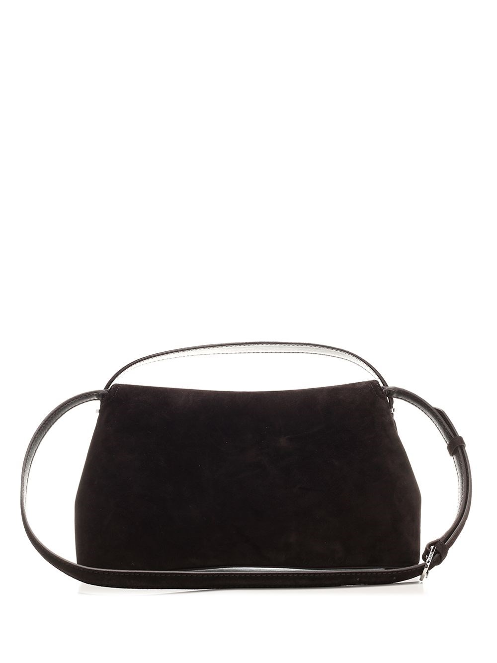 【Toteme】“T-Lock” ショルダーバッグ スエード 送料関税込 TOTEME T-Lock スエード トップハンドルバッグ ショルダーバッグ