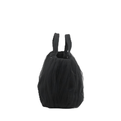 チュールバッグ BLACK / S