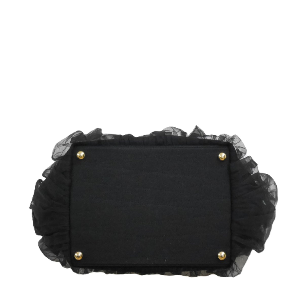 チュールバッグ BLACK / L | 【RUMIMUR】ルミムル