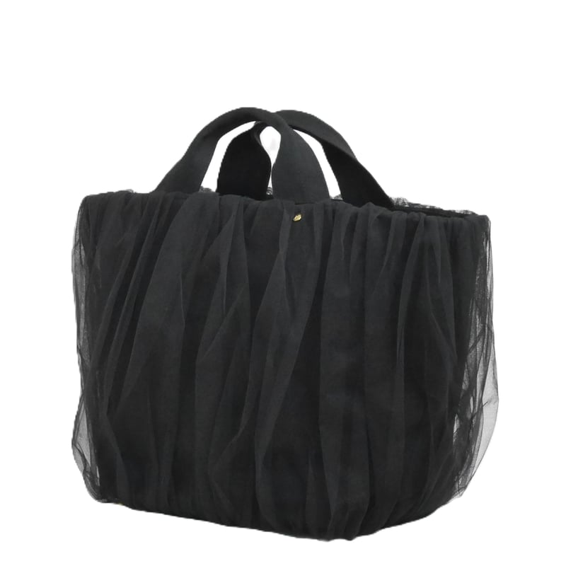 チュールバッグ BLACK / L | 【RUMIMUR】ルミムル