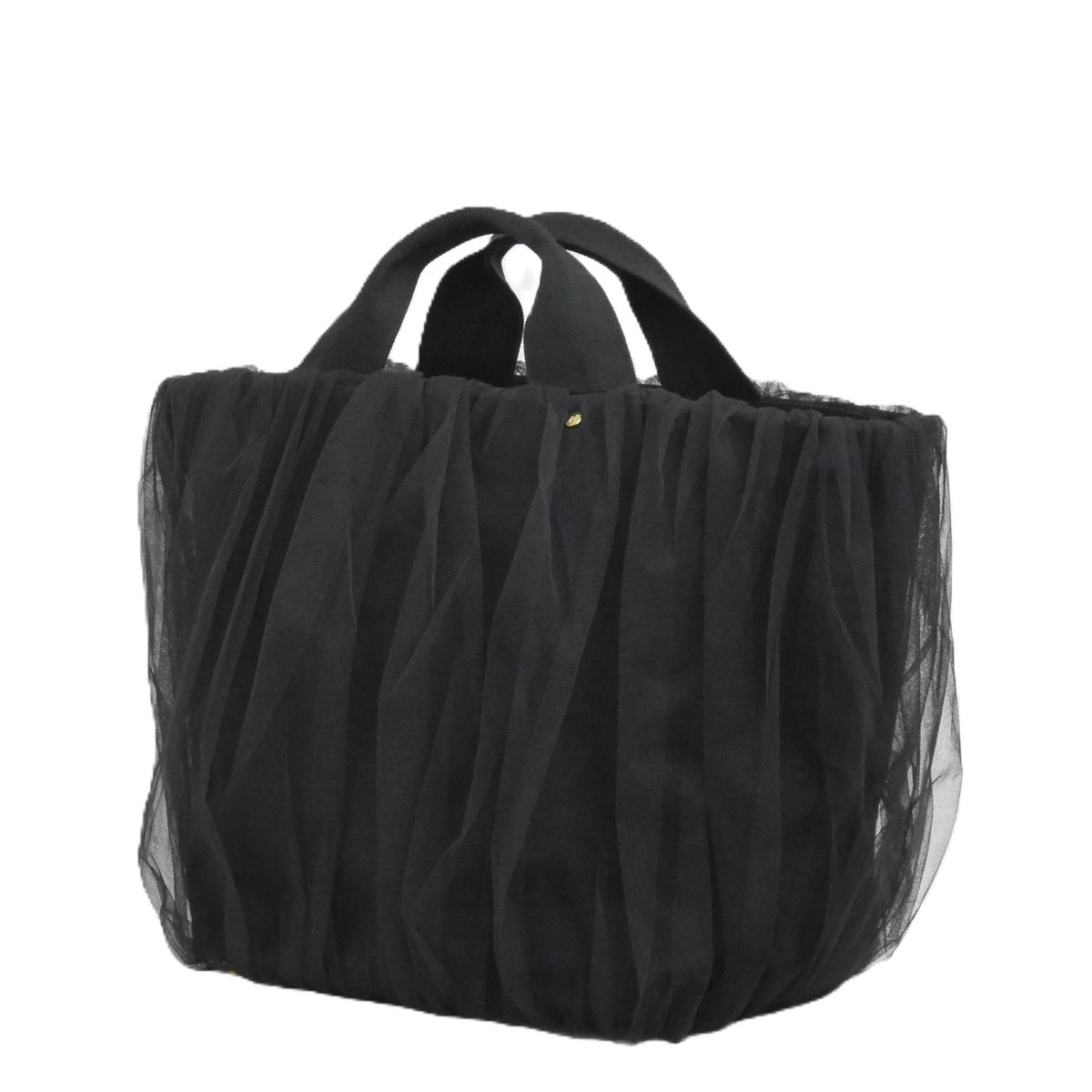 チュールバッグ BLACK / L | 【RUMIMUR】ルミムル