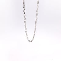 DNAネックレス (シルバーメッキ)