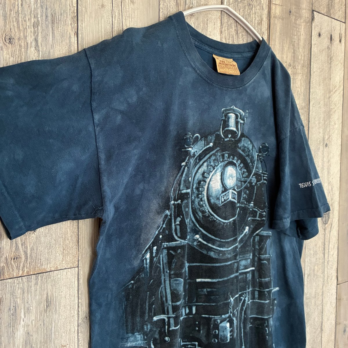 THE MOUNTAIN タイダイプリントTシャツ 蒸気機関車【25‐0501】 | 古着 