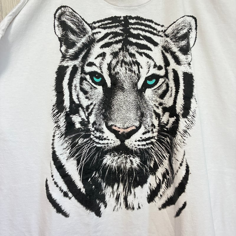 DOM プリントTシャツ アニマル 虎【25‐0473】 | 古着屋のんちゃん