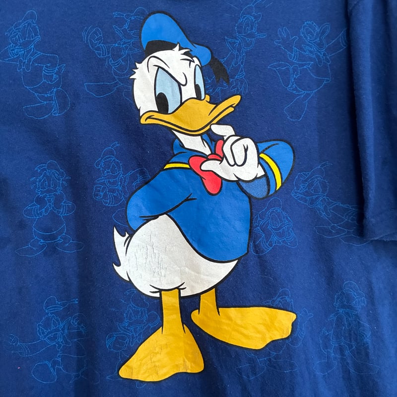 Disney プリントTシャツ ドナルドダック【25‐0503】 | 古着屋のんちゃん