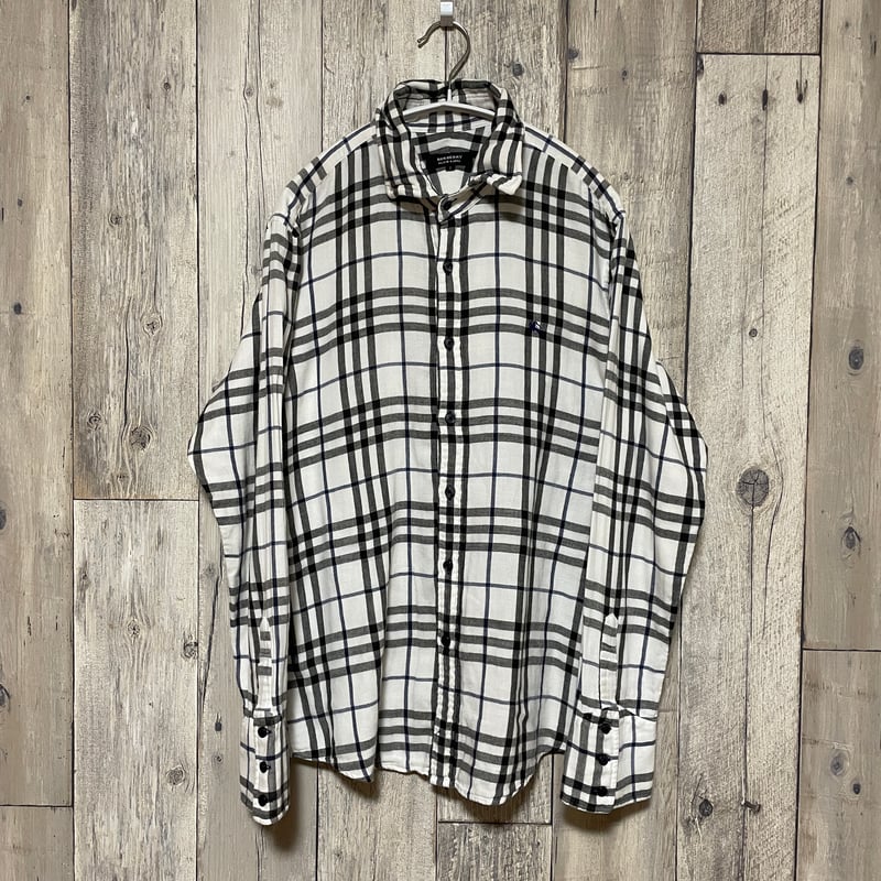 BURBERRY BLACKLABELチェックシャツ メンズ【25-0099】 | 古着屋のんちゃん