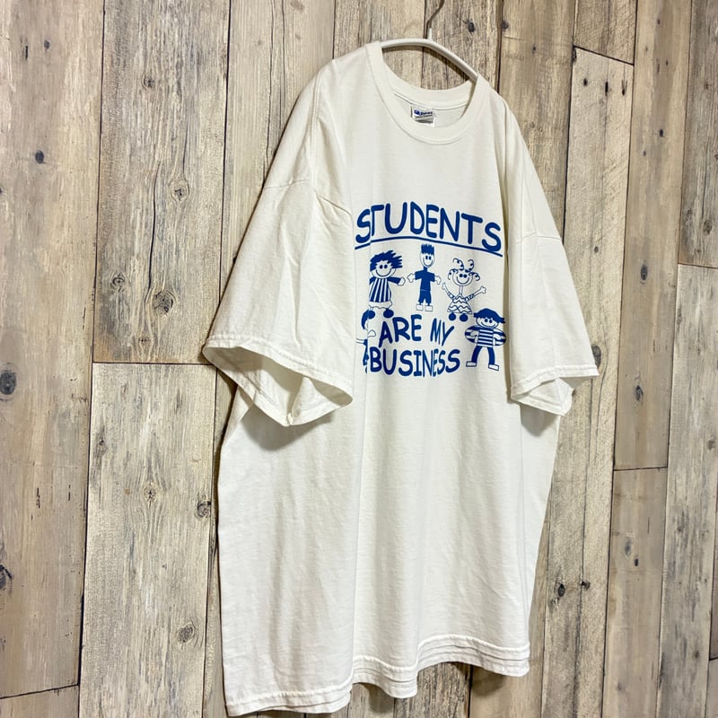 GILDAN プリントTシャツ メッセージ【25‐0489】 | 古着屋のんちゃん