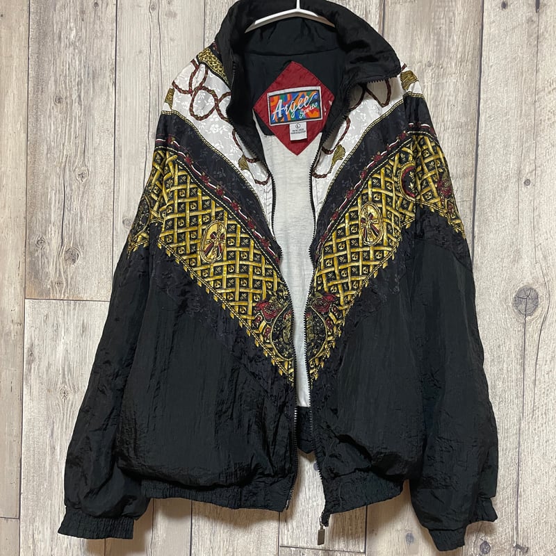 Argee Sports フルジップブルゾン スカーフ柄【25‐0223】 | 古着屋