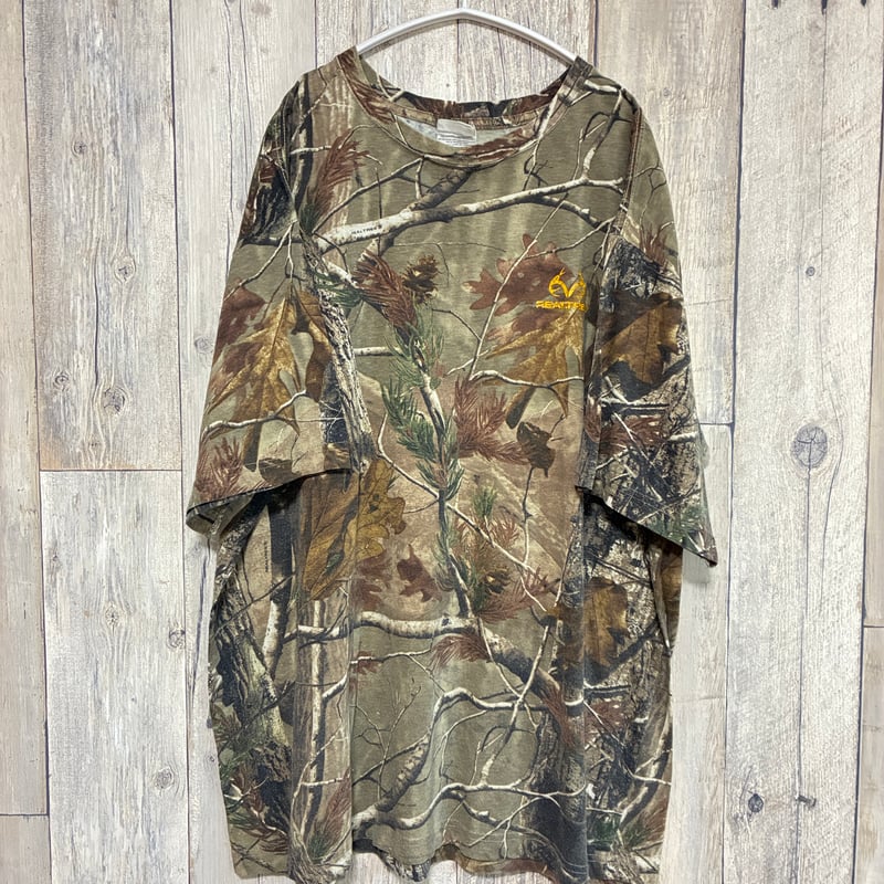REALTREE プリントTシャツ リアルツリーカモフラ【25‐0386】 | 古着屋