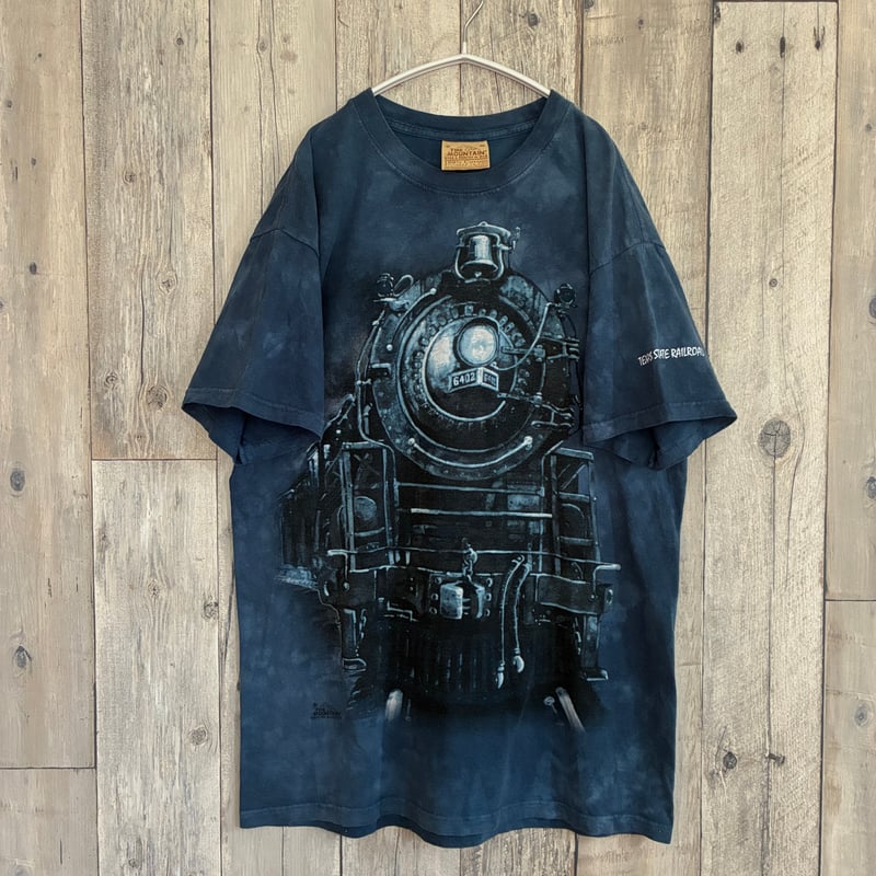 THE MOUNTAIN タイダイプリントTシャツ 蒸気機関車【25‐0501】 | 古着