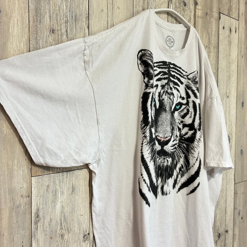 DOM プリントTシャツ アニマル 虎【25‐0473】 | 古着屋のんちゃん
