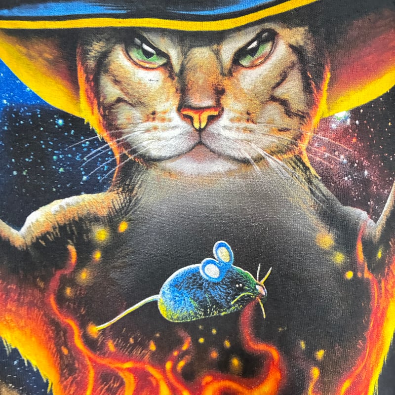 東京初期衝動 愛と正義の猫 Tシャツ XL 新品 未開封 グッズ 愛と正義の猫Tシャツ | 東京初期衝動オンラインショップ
