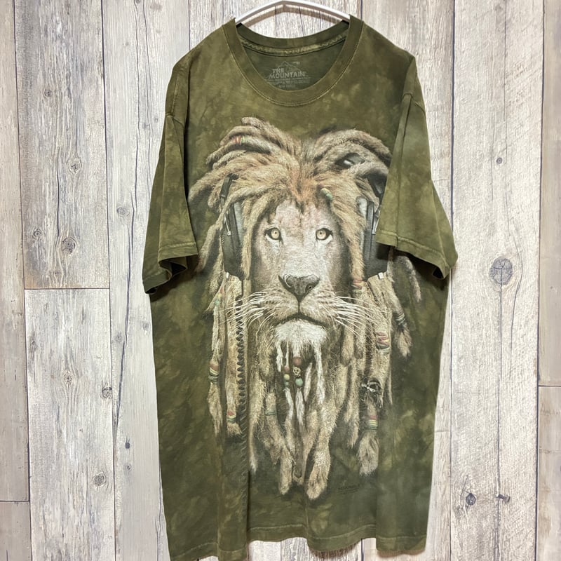 THE MOUNTAIN プリントTシャツ アニマル ライオン【25-0348】 | 古着屋