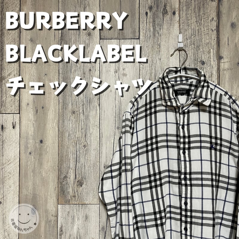 BURBERRY BLACKLABELチェックシャツ メンズ【25-0099】 | 古着屋のんちゃん