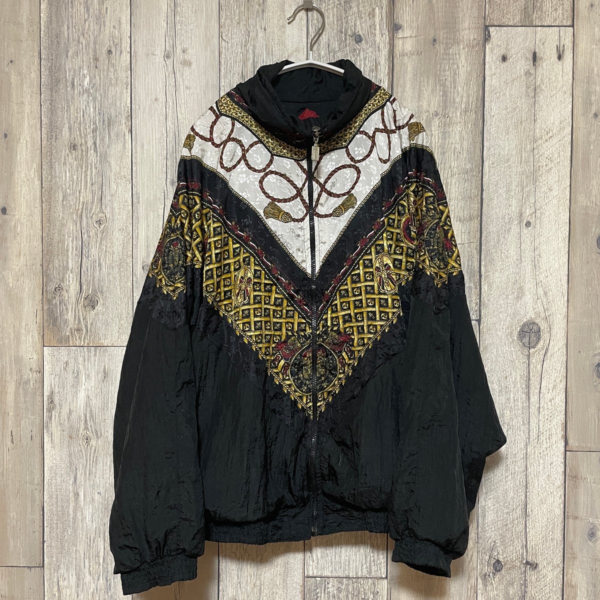 Argee Sports フルジップブルゾン スカーフ柄【25‐0223】 | 古着屋