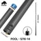 ※6月上旬入荷　Rhino - 30インチ ユナイテッド 5/16-14 11.8mm カーボンファイバー プールキューシャフト