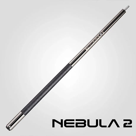 ※お勧め一押し　【予約販売】 Rhino NEW NEBULA2 プールキュー スポーツグリップ- チャコールグレー  11.8/12.8