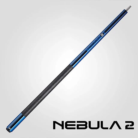 ※お勧め一押し　【Rhino】  NEW NEBULA2 プールキュー スポーツグリップ - スカイブルー  12.4