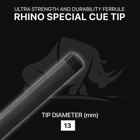 Rhino - 30インチ カーボンファイバー ブレイクシャフト 3/8-8 ラジアルジョイント