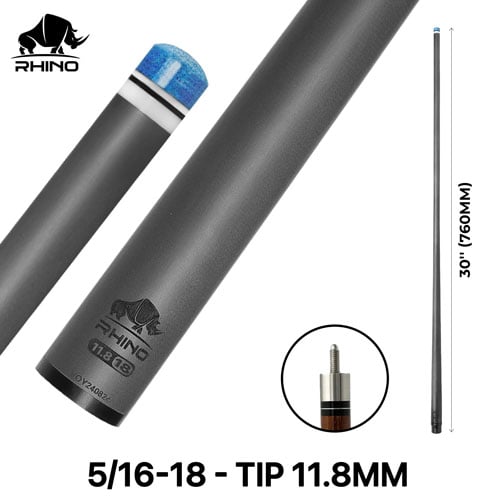 別注対応 【予約販売】 Rhino - 30インチ 5/16-18 11.8mm カーボンフ