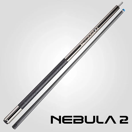 ※お勧め一押し　【予約販売】 Rhino NEW NEBULA2 プールキュー スポーツグリップ- チャコールグレー  11.8/12.8