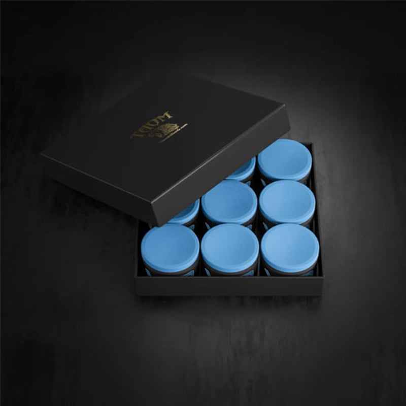 TAOM V10 【タオム】ビリヤード チョーク-blue | Ize. cue shop TAOM V10 【タオム】ビリヤード チョーク-blue | Ize. cue shop