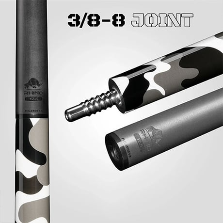 ※6月下旬入荷　【RHINO】 CAMO POOL CUE - URBAN