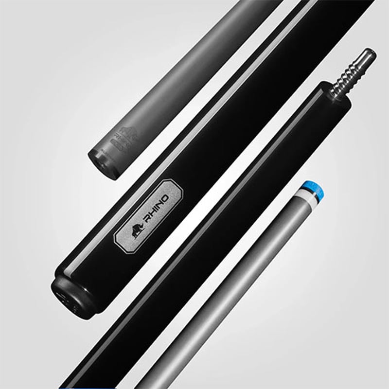 6月上旬入荷 【RHINO】 LUMINAX POOL CUE - JET BLACK |