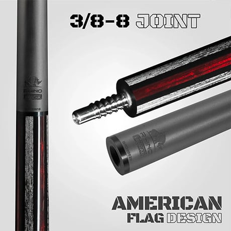※新商品　【予約販売】　ビリヤードブレイクキュー　RHINO VOYAGER - USA Break Cue 2025