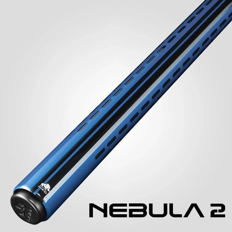 ※お勧め一押し　Rhino NEW NEBULA2 プールキュー ノーラップ - スカイブルー 12.4