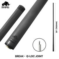RHINO カーボンシャフト ラジアルピン 8月上旬入荷 Rhino - 30インチ ユニロック 12.4mm カーボン