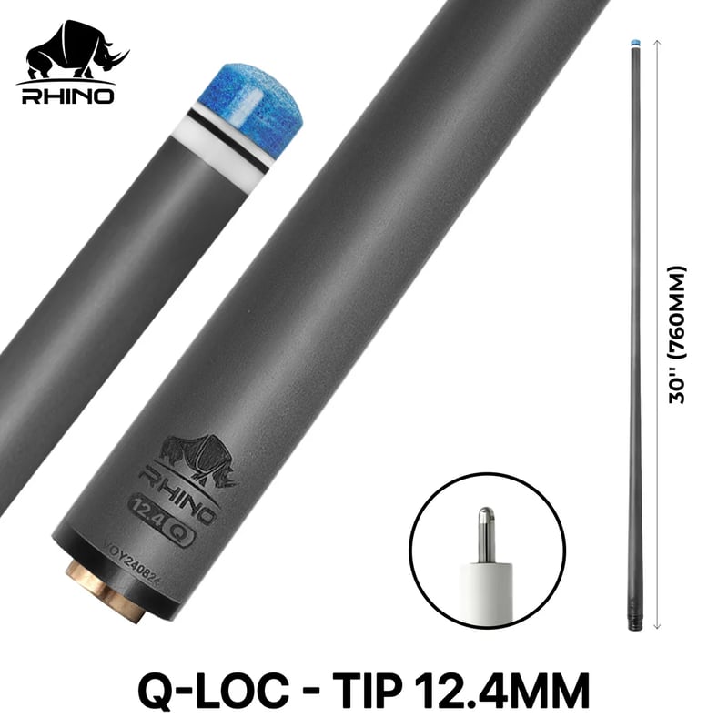 ※8月下旬入荷　 RHINO カーボン ブレイクシャフト Q-LOC ユニロック 8月下旬入荷 Rhino - 30インチ カーボンファイバー ブレイク
