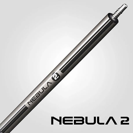 ※お勧め一押し　【予約販売】 Rhino NEW NEBULA2 プールキュー スポーツグリップ- チャコールグレー  11.8/12.8
