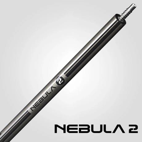 ※お勧め一押し　【予約販売】 Rhino NEW NEBULA2 プールキュー ノーラップ - チャコールグレー 11.8/12.4/12.8