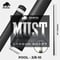※6月上旬入荷　【新商品】 Rhino - 30インチ 3/8-10 MUST SHAFT 12.5mm カーボンファイバー プールキューシャフト