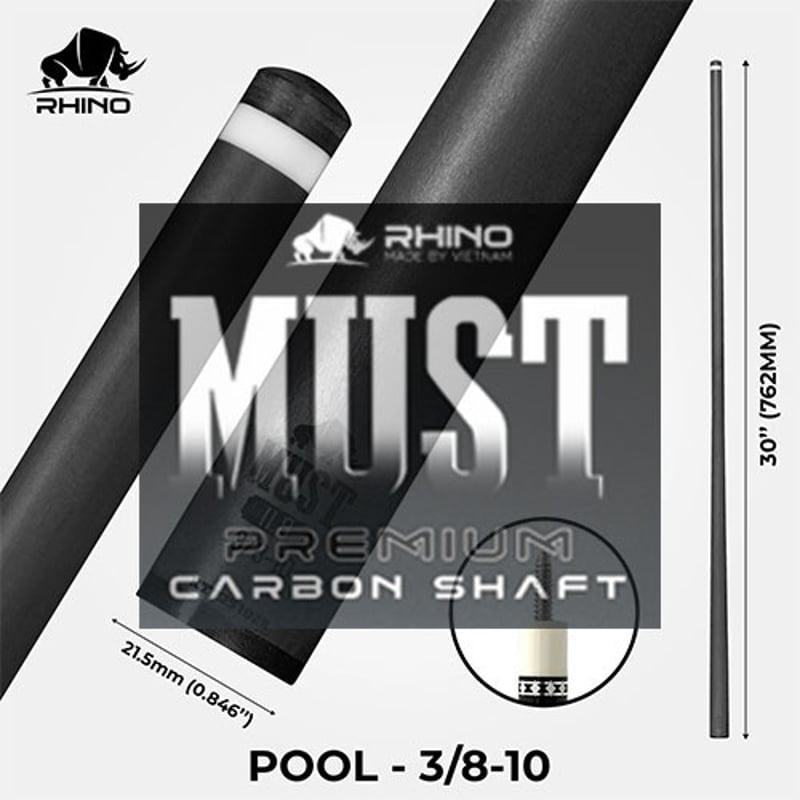 6月上旬入荷 【新商品】 Rhino - 30インチ 3/8-10 MUST SHAFT 1