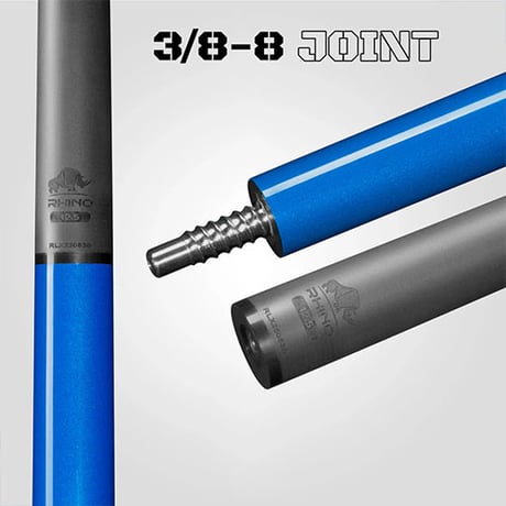 ※新商品　【RHINO】 LUMINAX POOL CUE - OCEAN BLUE