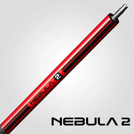 ※お勧め一押し　【予約販売】 Rhino NEW NEBULA2 プールキュー スポーツグリップ- クリムゾンレッド  11.8/12.8