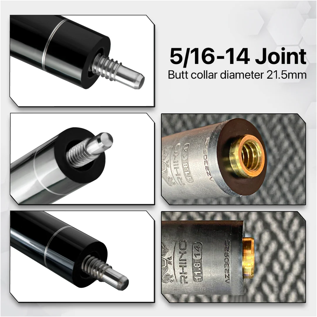 6月上旬入荷 Rhino - 30インチ ユナイテッド 5/16-14 11.8mm カーボ