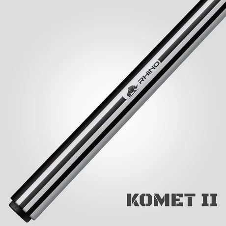 【RHINO】  KOMET II カーボン ブレイクキュー - ブラック & グレー