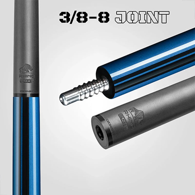 お勧め一押し 【Rhino】 NEW NEBULA2 プールキュー スポーツグリップ -