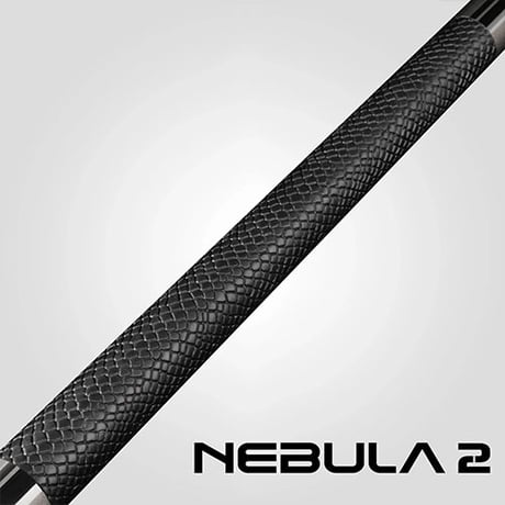 ※お勧め一押し　【予約販売】 Rhino NEW NEBULA2 プールキュー スポーツグリップ- チャコールグレー  11.8/12.8