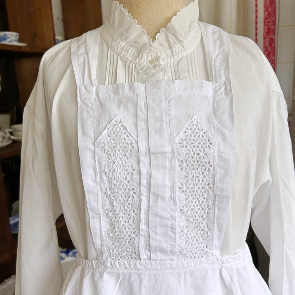 フランスの古いメイド用エプロン | アンティークス蕾